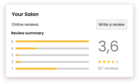 fodrászszalon időbeosztási eszköz